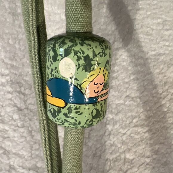 Sally Huss Yoga Poses Beach Duffle Tote Bag Large w Pocket & Inspiration Writing - Picture 5 of 16